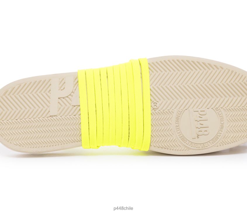 accesorio 8ZN2P0176 cordones amarillo fluo unisexo P448