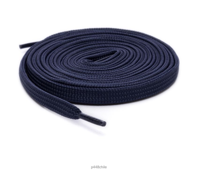 accesorio 8ZN2P0177 cordones de zapatos azul oscuro unisexo P448