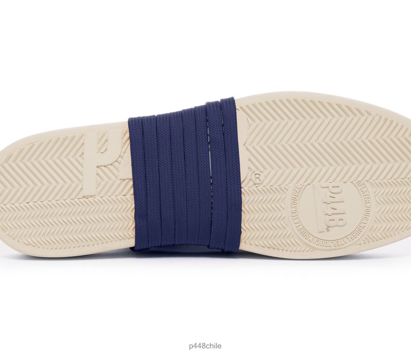 accesorio 8ZN2P0177 cordones de zapatos azul oscuro unisexo P448