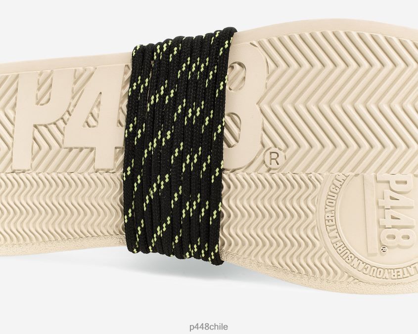 accesorio 8ZN2P0183 cordones negro/lima unisexo P448