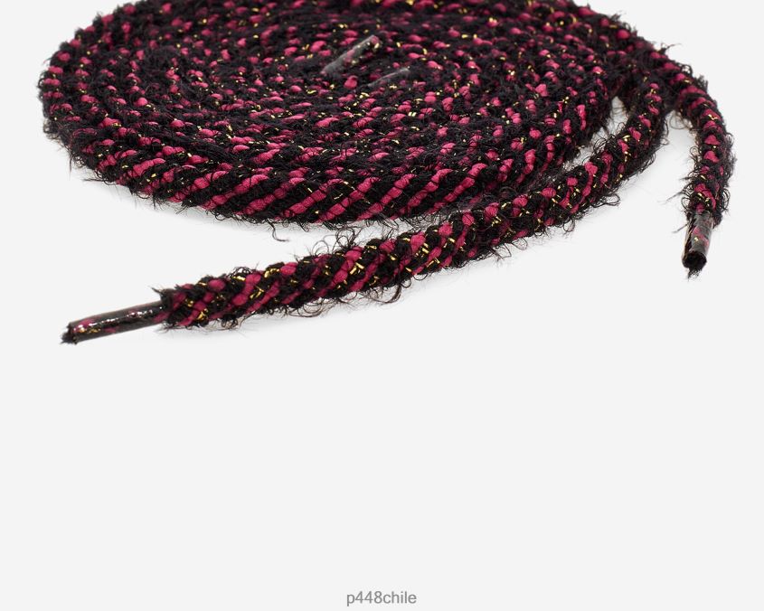 accesorio 8ZN2P0186 cordones fucsia/negro/oro unisexo P448