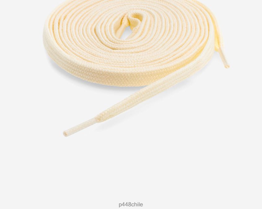 accesorio 8ZN2P0191 cordones de zapatos marfil unisexo P448