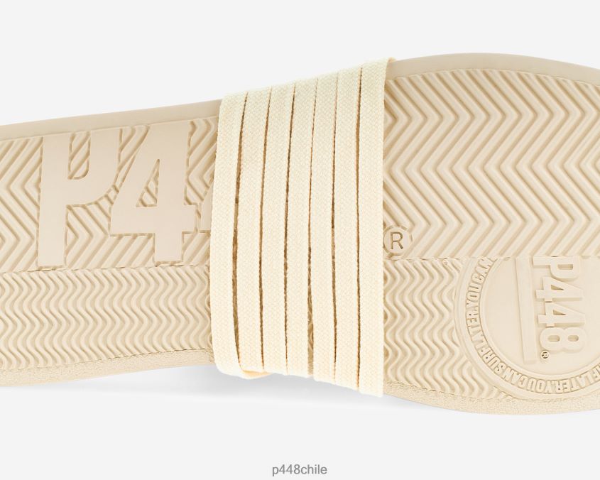 accesorio 8ZN2P0191 cordones de zapatos marfil unisexo P448