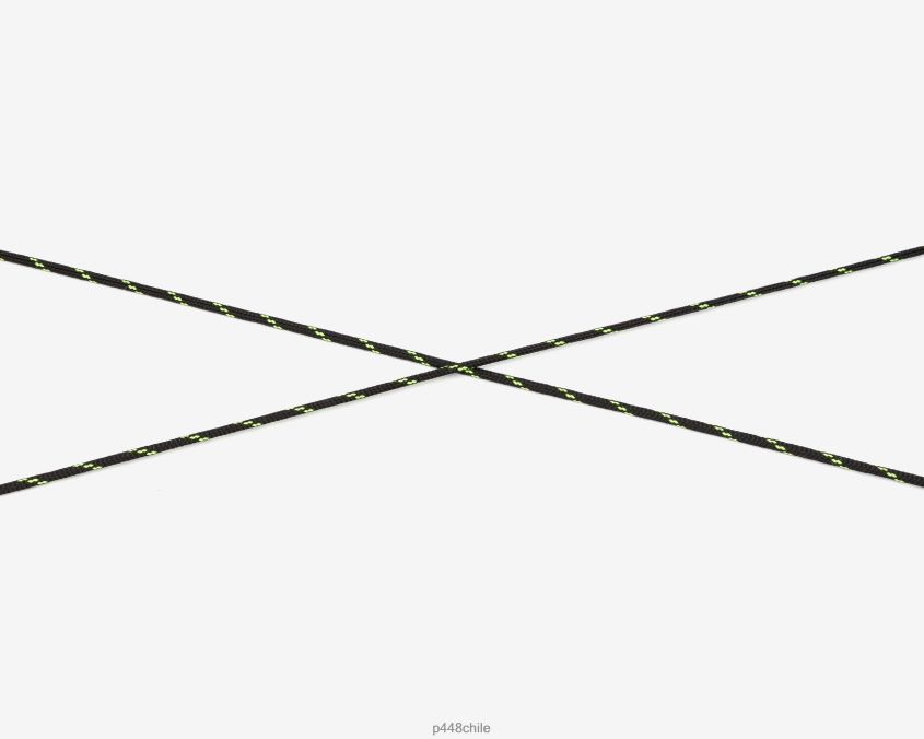accesorio 8ZN2P0198 cordones negro/amarillo unisexo P448