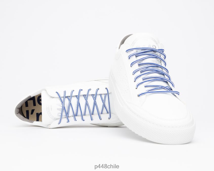 accesorio 8ZN2P0199 cordones blanco/royal unisexo P448