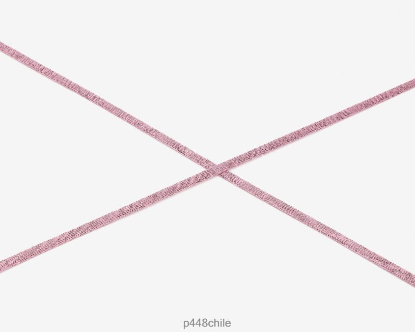 accesorio 8ZN2P0201 cordones rosa metalizado unisexo P448