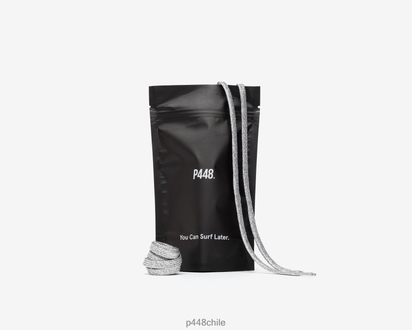 accesorio 8ZN2P0202 cordones de plata unisexo P448