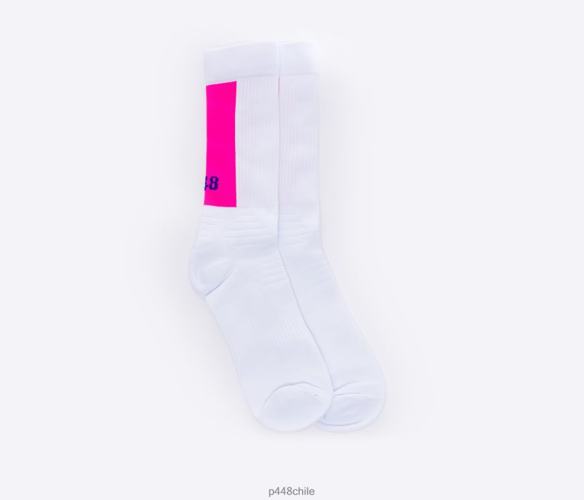 accesorio 8ZN2P0205 calcetines blanco/rosa unisexo P448