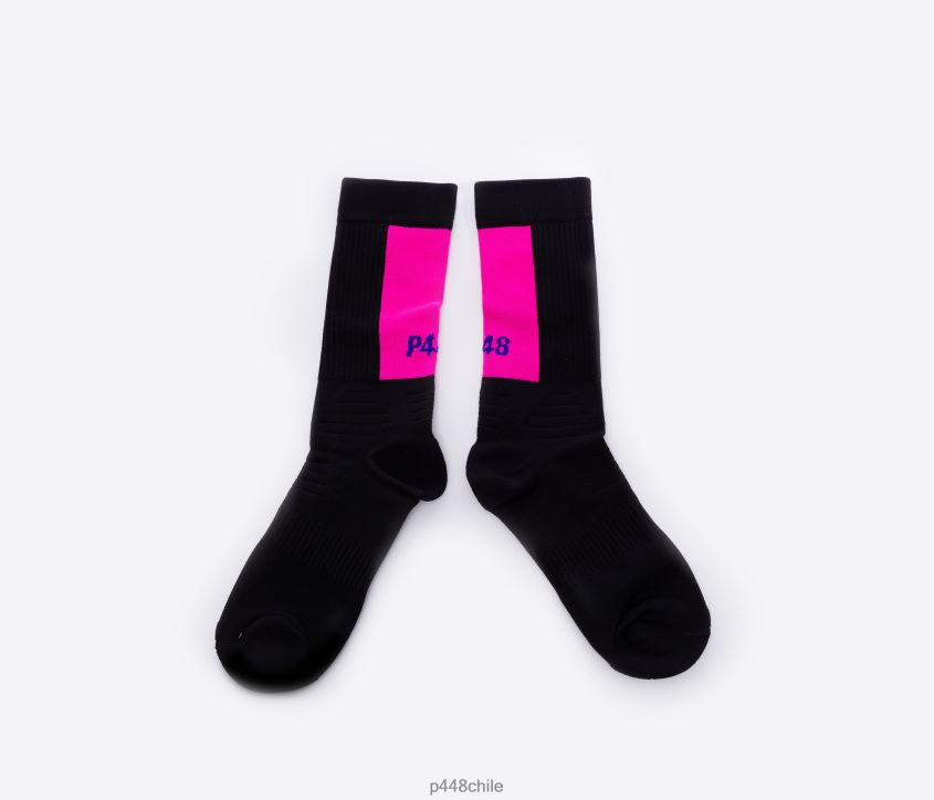 accesorio 8ZN2P0207 calcetines negro/rosa unisexo P448
