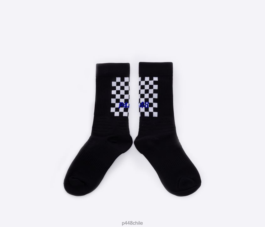 accesorio 8ZN2P0208 calcetines negro/cuadros unisexo P448