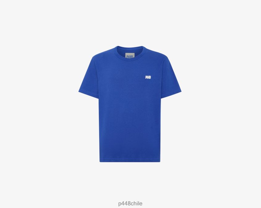 ropa 8ZN2P0219 camiseta azul unisexo P448