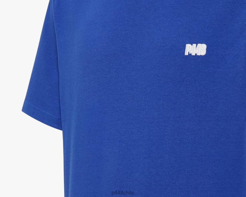 ropa 8ZN2P0219 camiseta azul unisexo P448
