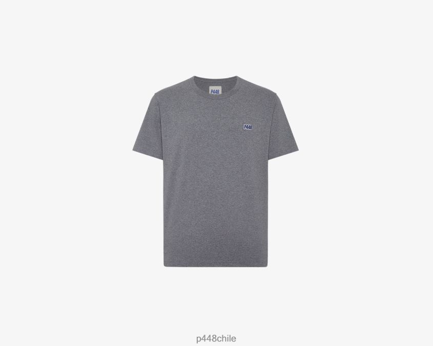 ropa 8ZN2P0220 camiseta gris unisexo P448