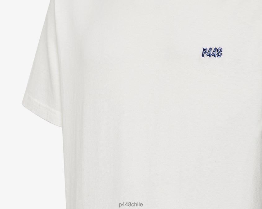 ropa 8ZN2P0221 camiseta blanquecina unisexo P448