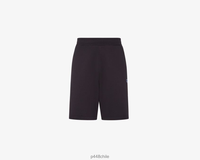 ropa 8ZN2P0225 corto negro unisexo P448