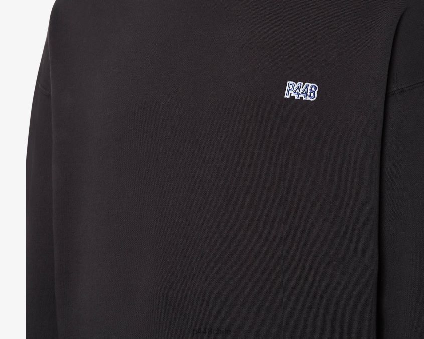 ropa 8ZN2P0211 sudadera negra unisexo P448