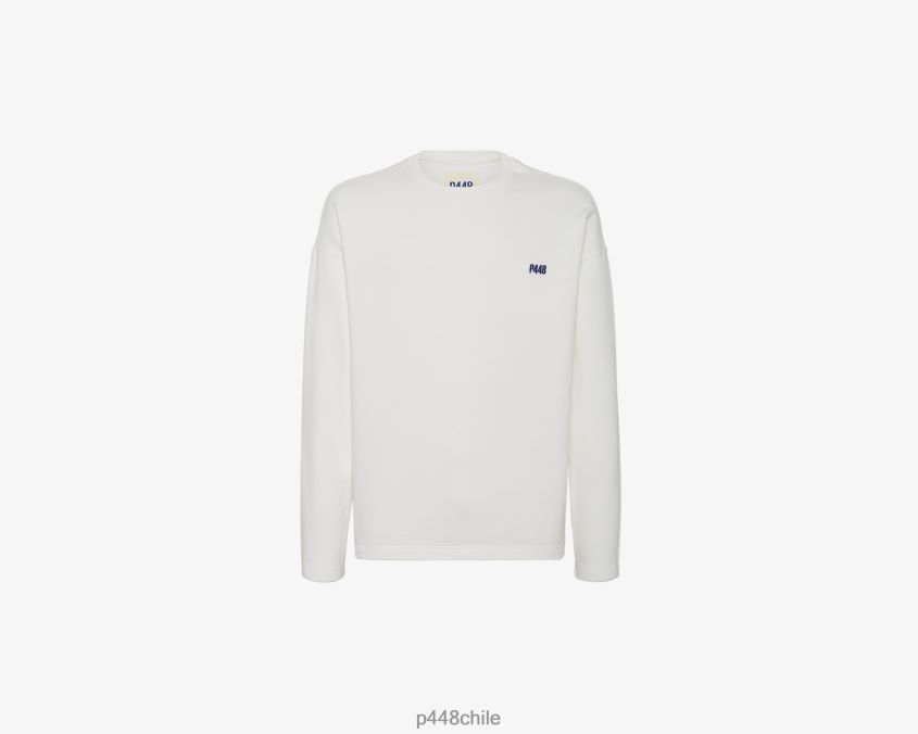 ropa 8ZN2P0213 sudadera blanco roto unisexo P448