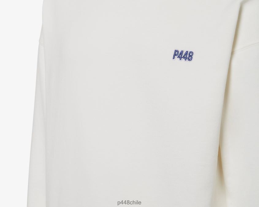 ropa 8ZN2P0213 sudadera blanco roto unisexo P448