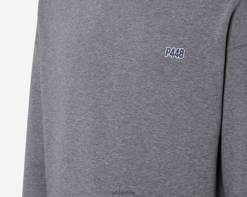 ropa 8ZN2P0215 sudadera gris unisexo P448