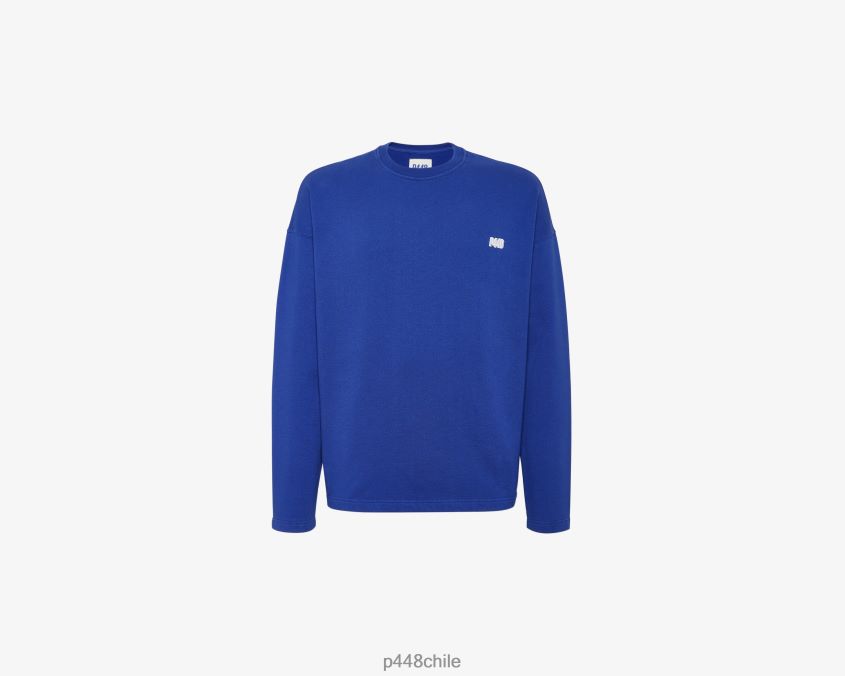 ropa 8ZN2P0217 sudadera azul unisexo P448