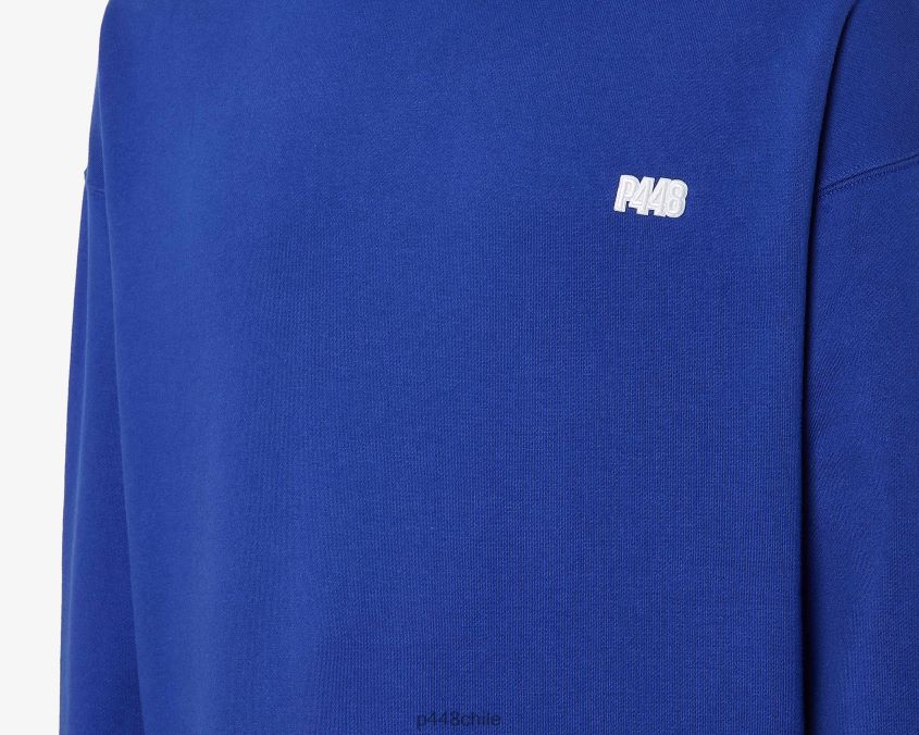 ropa 8ZN2P0217 sudadera azul unisexo P448