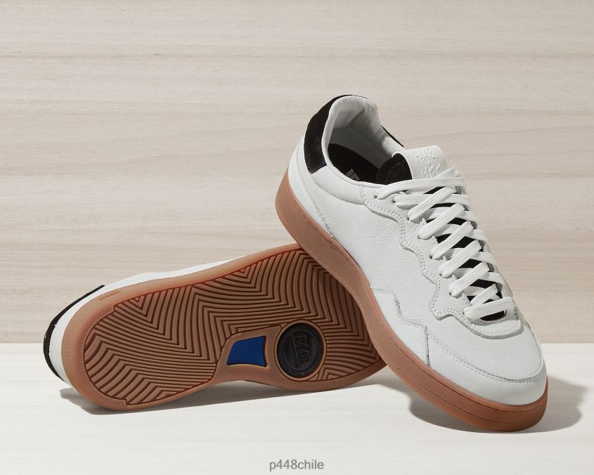 zapatos 8ZN2P0164 ñame blanco/nero hombres P448