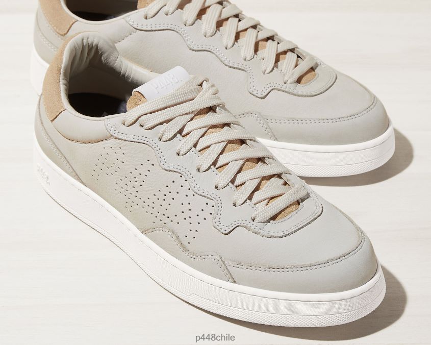 zapatos 8ZN2P0167 crema de ñame/bronceado hombres P448