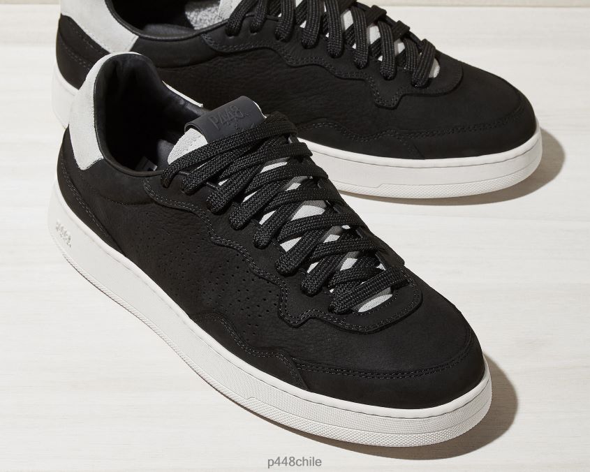 zapatos 8ZN2P0168 ñame negro/bianco hombres P448