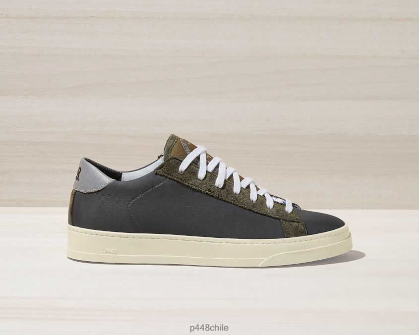 zapatos 8ZN2P0242 gris jack/verde hombres P448
