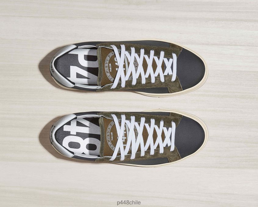 zapatos 8ZN2P0242 gris jack/verde hombres P448