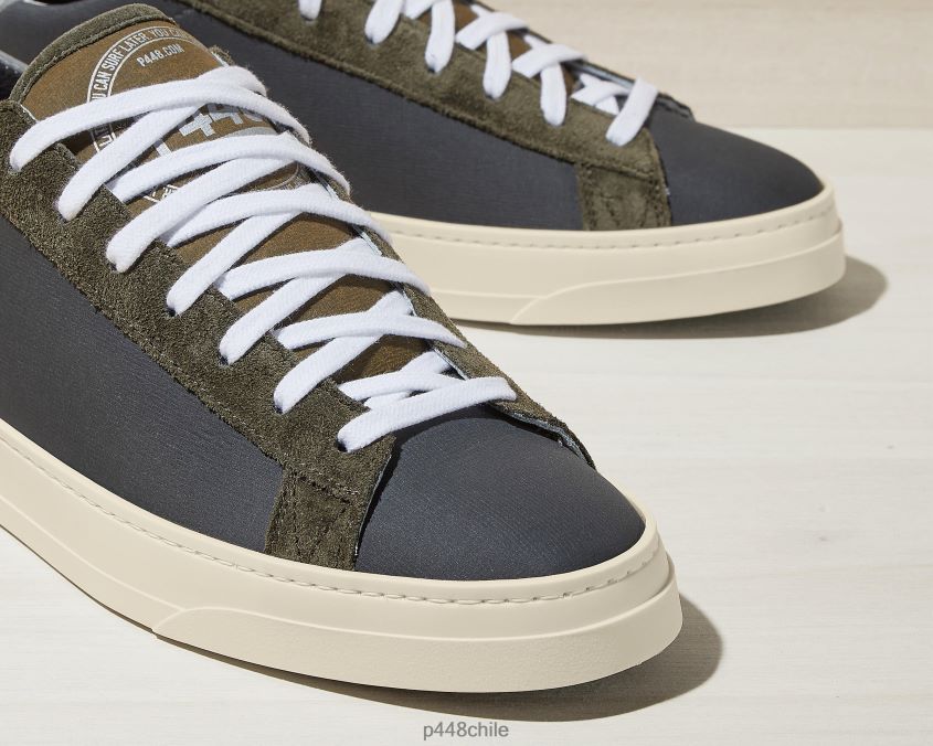 zapatos 8ZN2P0242 gris jack/verde hombres P448