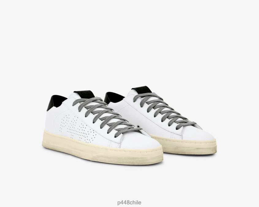 zapatos 8ZN2P0243 jack reciclado blanco/negro hombres P448