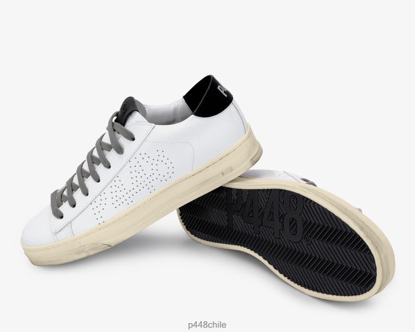 zapatos 8ZN2P0243 jack reciclado blanco/negro hombres P448