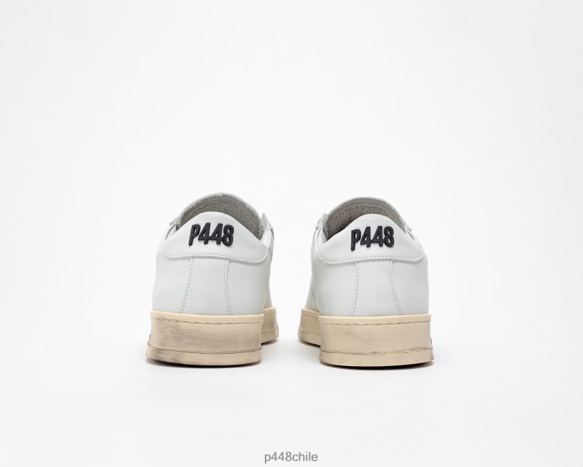 zapatos 8ZN2P0252 jack velcro blanco hombres P448
