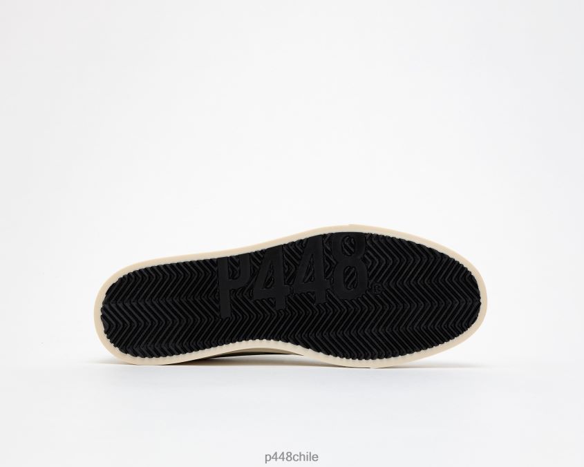 zapatos 8ZN2P0252 jack velcro blanco hombres P448