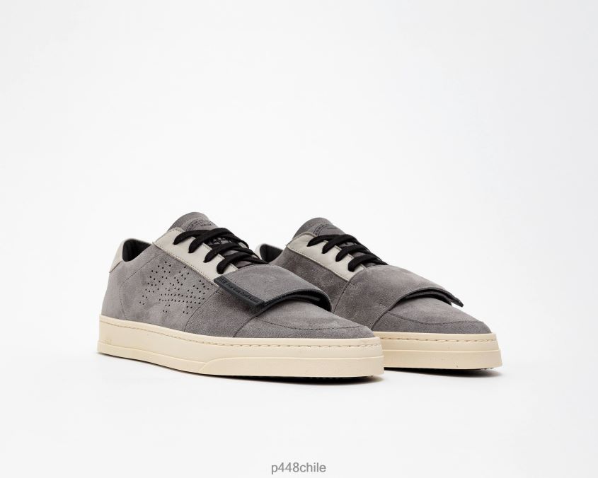 zapatos 8ZN2P0258 jack velcro antracita hombres P448