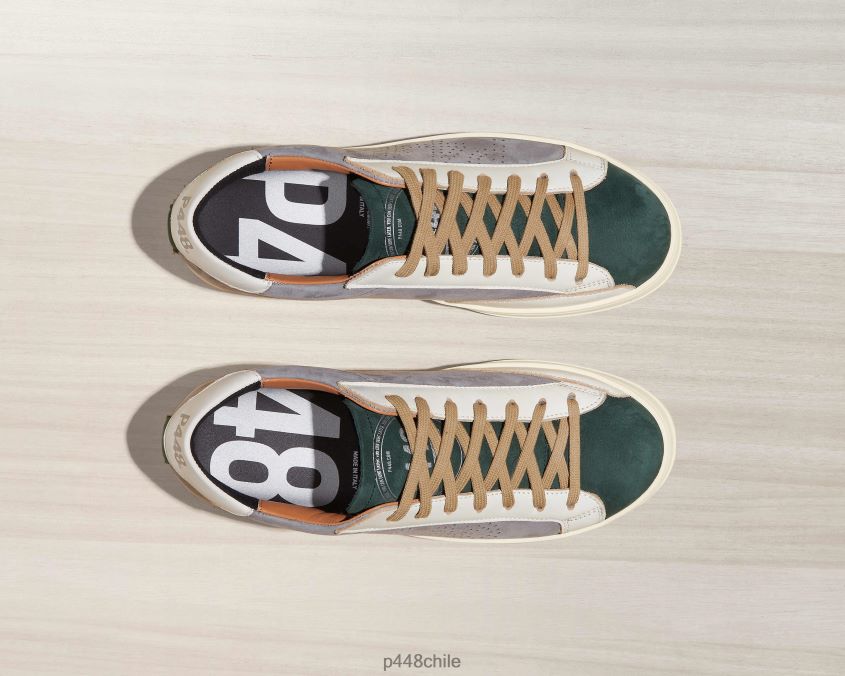 zapatos 8ZN2P0267 john gris/arena hombres P448