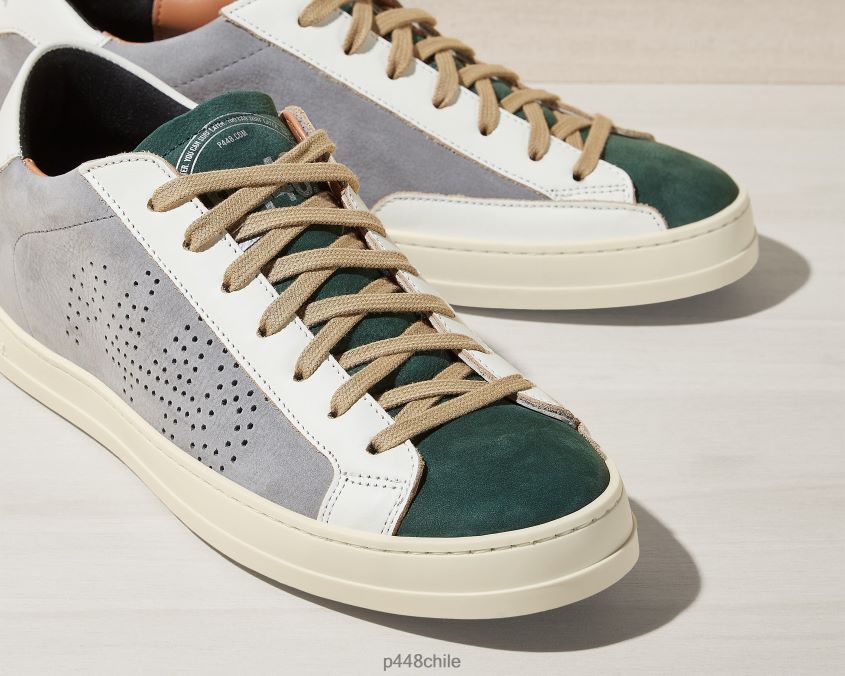 zapatos 8ZN2P0267 john gris/arena hombres P448