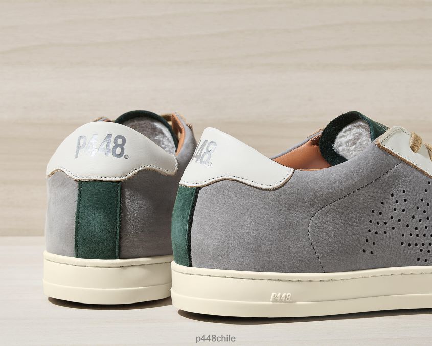 zapatos 8ZN2P0267 john gris/arena hombres P448