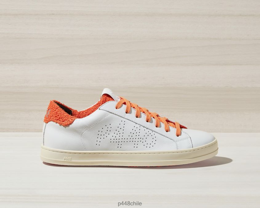 zapatos 8ZN2P0270 john blanco/esponja hombres P448
