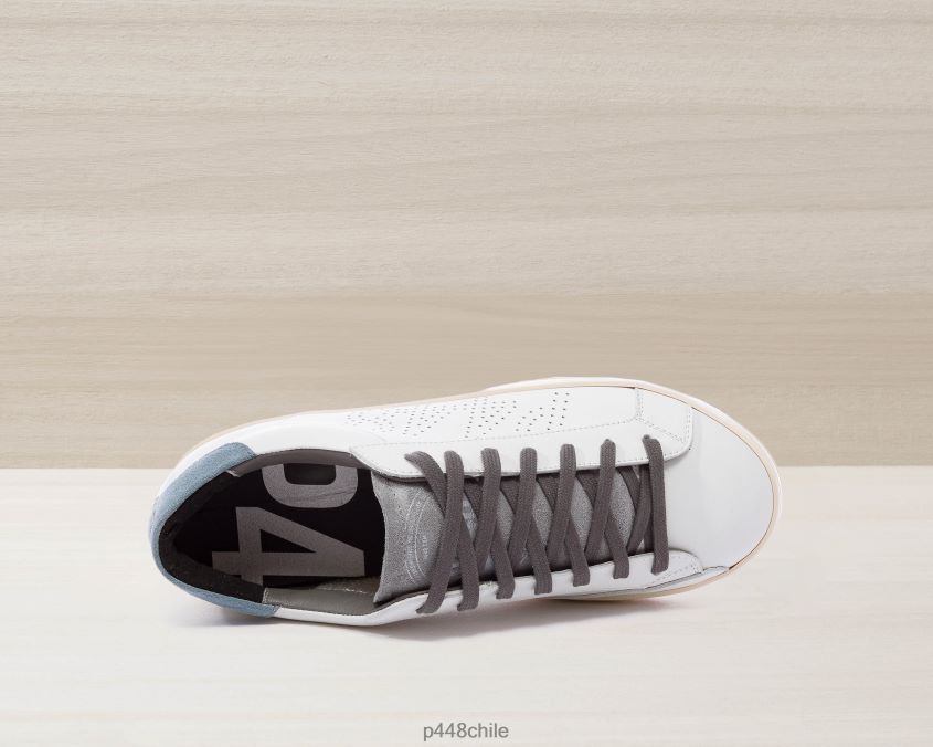 zapatos 8ZN2P0274 john blanco/piedra hombres P448