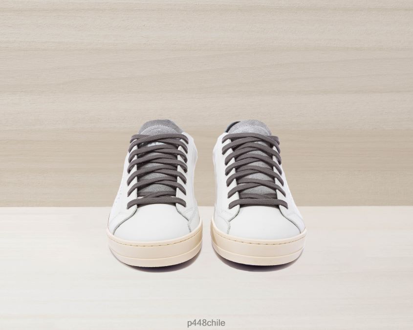 zapatos 8ZN2P0274 john blanco/piedra hombres P448