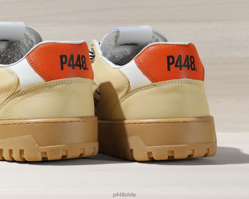 zapatos 8ZN2P0302 vainilla albañil hombres P448