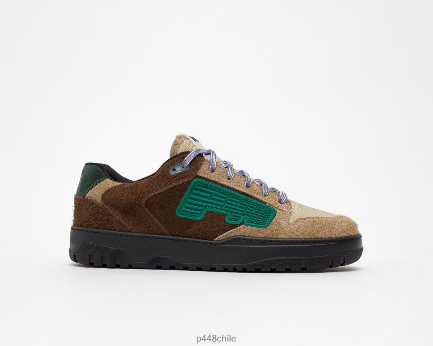 zapatos 8ZN2P0307 albañil marrón hombres P448