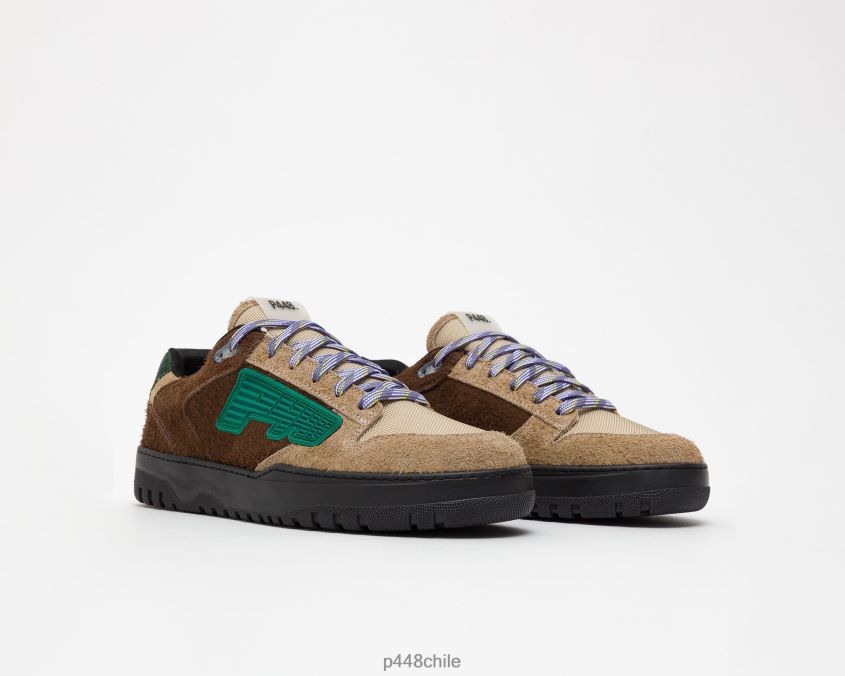 zapatos 8ZN2P0307 albañil marrón hombres P448