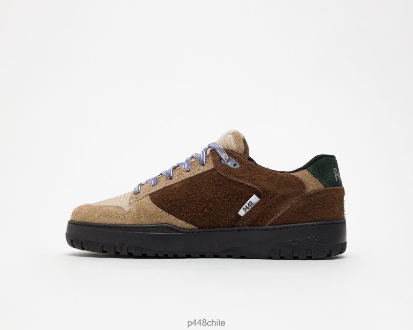 zapatos 8ZN2P0307 albañil marrón hombres P448