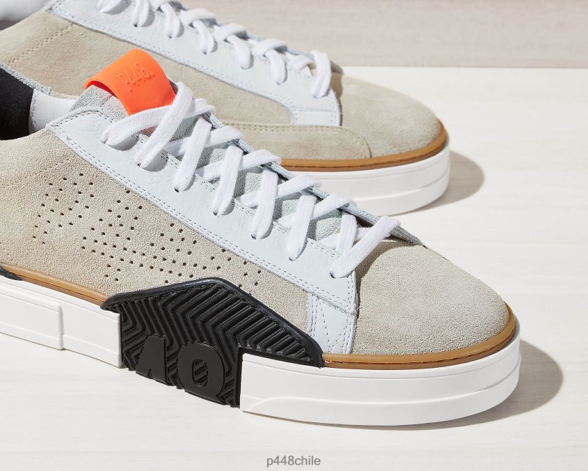 zapatos 8ZN2P0355 algodón/artesanía de halfpipe hombres P448