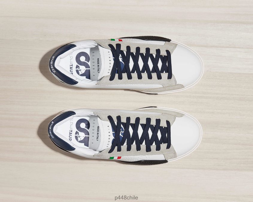 zapatos 8ZN2P0359 medio tubo blanco hombres P448