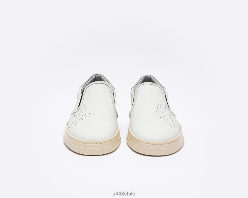 zapatos 8ZN2P0368 cubierta blanca hombres P448