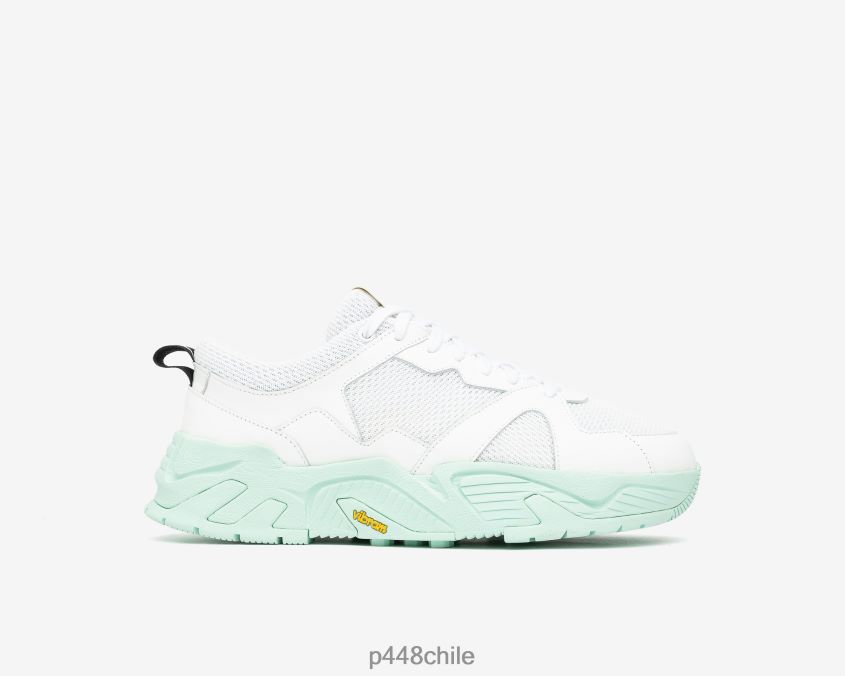 zapatos 8ZN2P0369 blanco decano/menta hombres P448